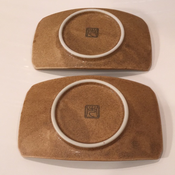 Appetizer Plates Set of Two - 7” x 4.5” - Picture 5 of 5